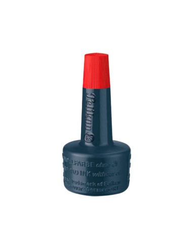 CI | Tinta tampon pelikan rojo frasco de 28 ml
