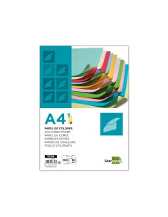 CI | Papel color liderpapel a4 80g/m2 10 colores surtidos... 2