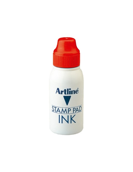CI | Tinta tampon artline roja -frasco de 50 cc