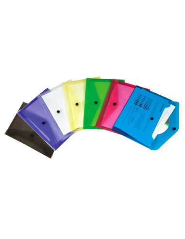 CI | Carpeta liderpapel dossier broche 34354 polipropileno din a5 transparente