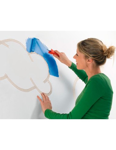 CI | Cinta adhesiva q-connect para pintar 50 mt x 24 mm