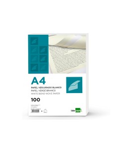 CI | Papel verjurado liderpapel a4 90g/m2 crema paquete... 2