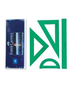 CI | Juego escuadra y cartabon petaca johann faber