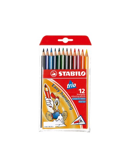 CI | Lapices de colores stabilo trio caja de 12 colores