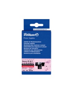 CI | Rodillo entintado pelikan ir40t negro/rojo 1 unidad