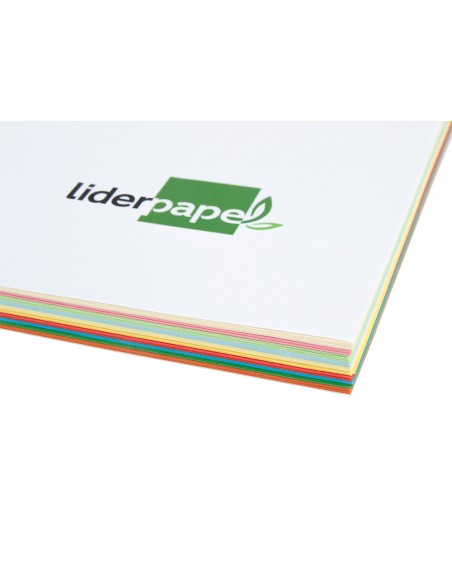 CI | Papel color liderpapel a4 80g/m2 25 colores surtidos paquete de 100