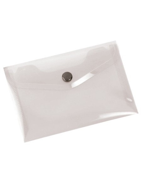 CI | Carpeta liderpapel dossier broche 44234 polipropileno din a6 incolora serie frosty