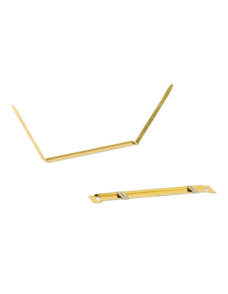 CI | Encuadernador fastener q-connect dorado caja de 50