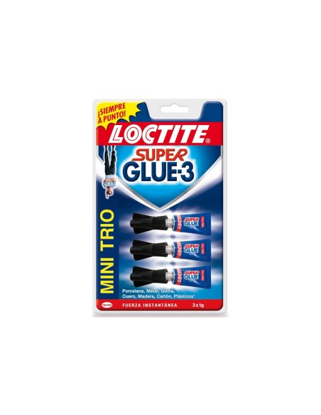 CI | Pegamento loctite super glue -3 1g blistes mini trio