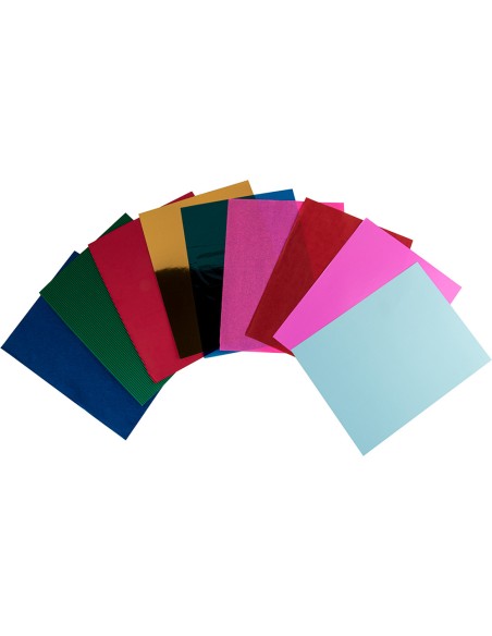 CI | Bloc trabajos manuales liderpapel multiple 240x315mm 84 hojas colores surtidos