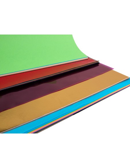 CI | Bloc trabajos manuales liderpapel multiple 240x315mm 84 hojas colores surtidos