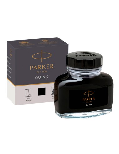 CI | Tinta estilografica parker negra -frasco