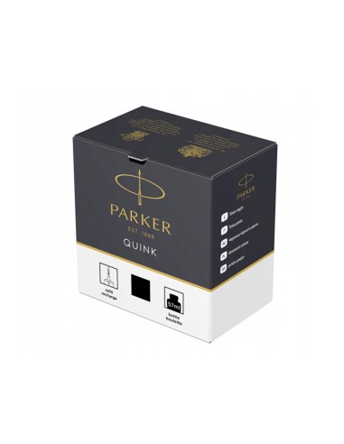 CI | Tinta estilografica parker negra -frasco