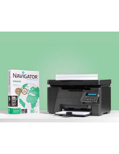 CI | Papel fotocopiadora navigator din a4 80 gramos -paquete de 500 hojas