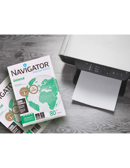 CI | Papel fotocopiadora navigator din a4 80 gramos -paquete de 500 hojas
