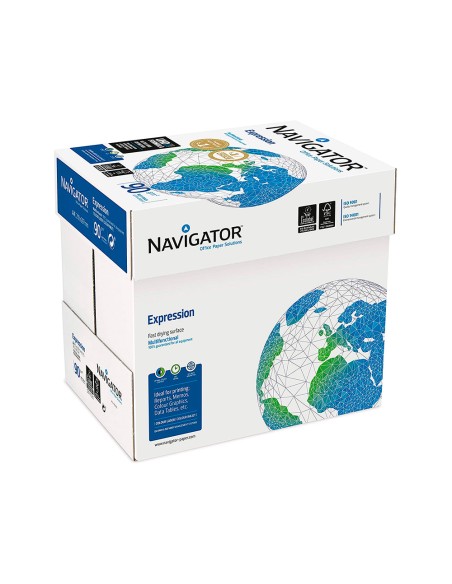CI | Papel fotocopiadora navigator din a4 90 gramos paquete de 500 hojas