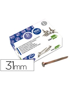 CI | Encuadernadores liderpapel n.7 31 mm -caja de 100...