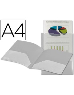 CI | Carpeta liderpapel dossier dos bolsas canguro 45684...