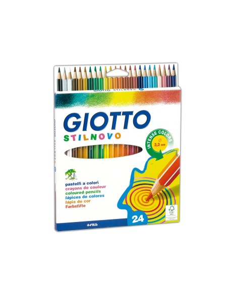 CI | Lapices de colores giotto stilnovo 24 colores unidad