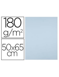 CI | Cartulina liderpapel 50x65 cm 180g/m2 azul paquete...