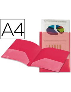 CI | Carpeta liderpapel dossier dos bolsas canguro 45680...