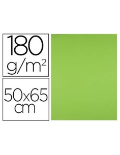 CI | Cartulina liderpapel 50x65 cm 180g/m2 verde pistacho...