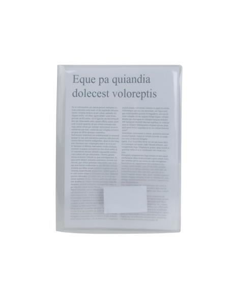 CI | Carpeta liderpapel dossier dos bolsas 35584 polipropilenodin a4 incolora