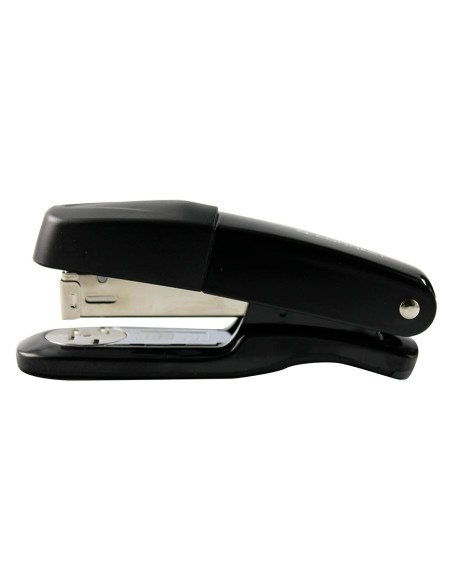 CI | Grapadora q-connect kf01044 metalica negra -capacidad 20 hojas