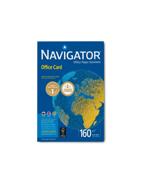 CI | Papel fotocopiadora navigator din a4 160 gramos papel multiuso ink-jet y laser-paquete de 250 hojas