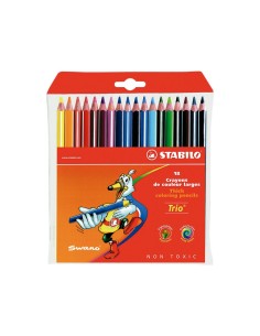 CI | Lapices de colores stabilo trio caja de 18 colores 2