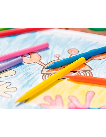 CI | Lapices cera plastidecor caja de 36 colores