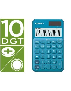 CI | Calculadora casio sl-310uc-bu bolsillo 10 digitos...