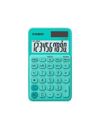 CI | Calculadora casio sl-310uc-gn bolsillo 10...