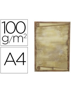 CI | Papel pergamino liderpapel din a4 diploma 100 g/m2...