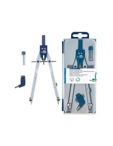 CI | Compas liderpapel micrometrico con adaptador
