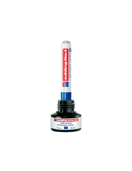CI | Tinta rotulador edding t-100 negro frasco de 100 ml