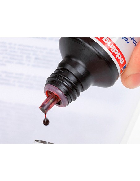 CI | Tinta rotulador edding t-100 negro frasco de 100 ml