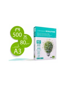 CI | Papel fotocopiadora q-connect din a3 80 gramos...