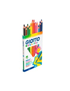 CI | Lapices de colores giotto mega tri caja de 12... 2