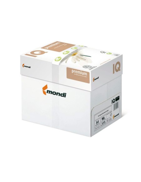 CI | Papel fotocopiadora iq premium din a4 90 gramos paquete de 500 hojas
