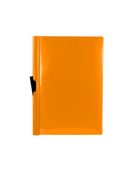 CI | Carpeta liderpapel dossier pinza lateral polipropileno din a4 naranja fluor opaco 30 hojas pinza deslizante