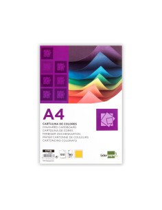 CI | Cartulina liderpapel a4 180g/m2 oro paquete de 100 2