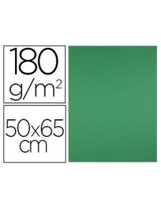 CI | Cartulina liderpapel 50x65 cm 180g/m2 verde navidad...