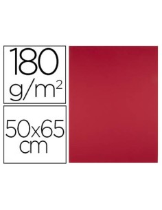 CI | Cartulina liderpapel 50x65 cm 180g/m2 rojo navidad...