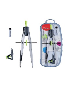 CI | Compas maped 291010 con bigotera abrazadera y... 2