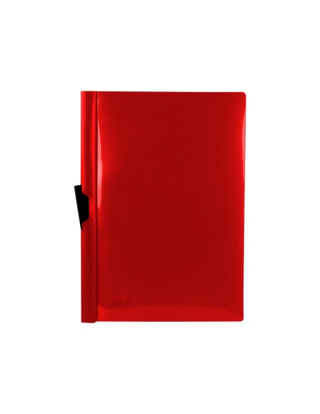 CI | Carpeta liderpapel dossier pinza lateral 45320 polipropileno din a4 rojo 60 hojas pinza deslizante