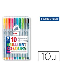 CI | Rotulador staedtler triplus broadliner 338 estuche...