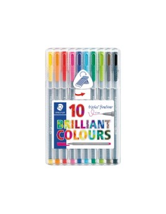 CI | Rotulador staedtler triplus fineliner estuche 10... 2