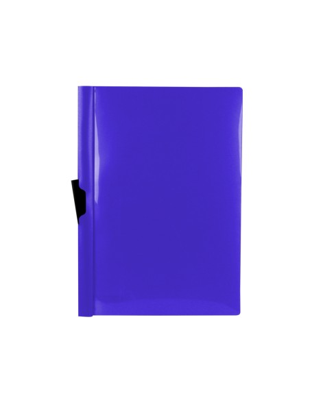 CI | Carpeta liderpapel dossier pinza lateral 45302 polipropileno din a4 azul 30 hojas pinza deslizante