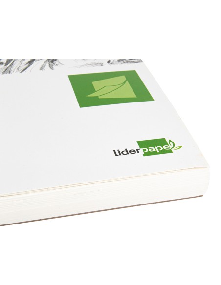 CI | Bloc dibujo liderpapel esbozos espiral a3 297x420mm 100 hojas 90g/m2 sin recuadro